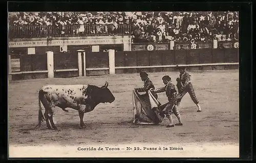 AK Corrida de Toros, Passe à la limon, Stierkampf