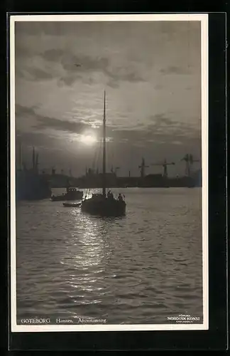 AK Göteborg, Hamnen, Aftonstämning, Hafen