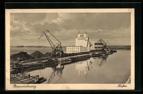 AK Braunschweig, Sicht auf den Hafen