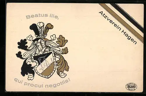 AK Hagen, Studentenwappen Atzverein Hagen