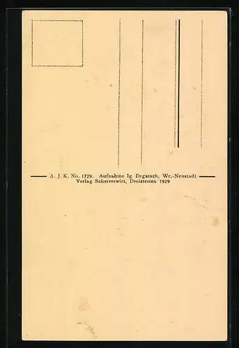 AK Dreistetten, Scherrerwirt, Glockenspiel, Mucki d. musikalische Hund