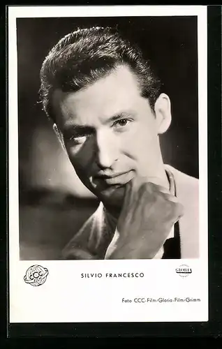 AK Schauspieler Silvio Francesco, Portraitfoto