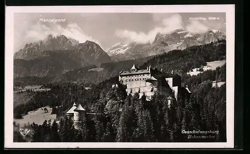 AK Hohenwerfen, Blick zur Gauschulungsburg