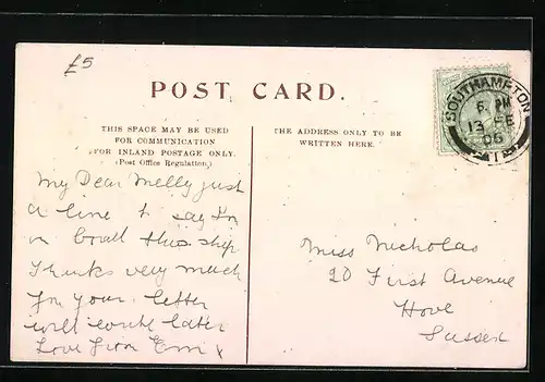 AK Handelsschiff HM Transport Plassy