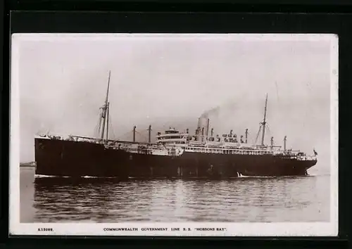 AK Passagierschiff SS Hobsons Bay, Commonwealth Government Line