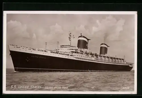 AK Passagierschiff SS United States