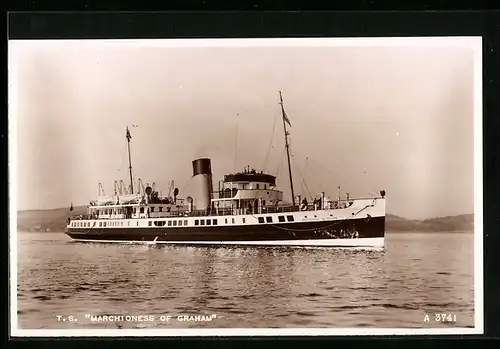 AK Passagierschiff TS Marchioness of Graham