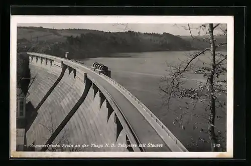 AK Frain a. d. Thaya, Talsperre mit Stausee