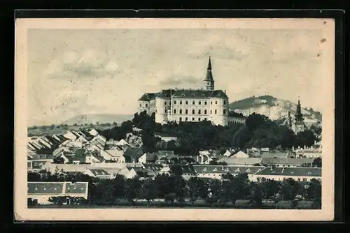 AK Nikolsburg, Totalansicht des Ortes