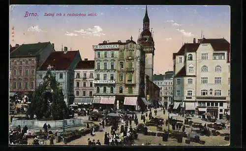 AK Brno, Zelny trh s radnickou ulici