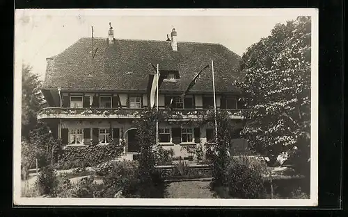 AK Überlingen am Bodensee, Schullandheim Jagdhaus Bruckfelden