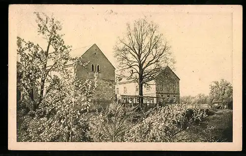 AK Ostrau, Blick auf die Jugendherberge