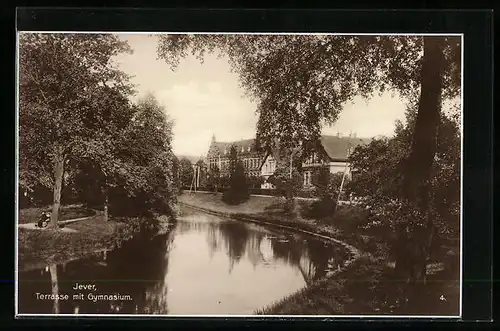 AK Jever, Terrasse mit Gymnasium