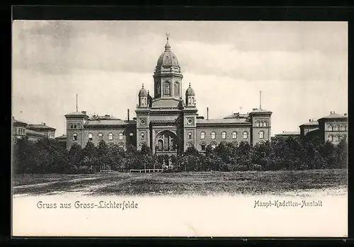 AK Berlin-Gross-Lichterfelde, Haupt-Kadetten-Anstalt