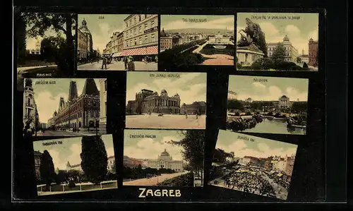 AK Zagreb, Ilica, Kolodvor, Jurisiceva Ulica