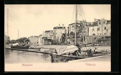 AK Volosca, Hafenpartie