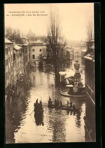 AK Besancon, Rue des Boucheries