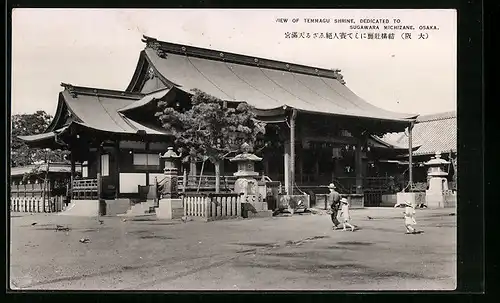 AK Osaka, Temnagu Shrine, dedicated to Sugawara Michizane