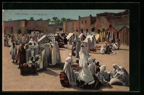 AK Sidi-Okba, Le Marché