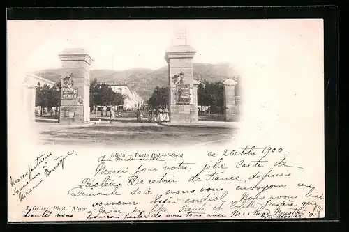 AK Blida, Porte Bab-el-Sebt