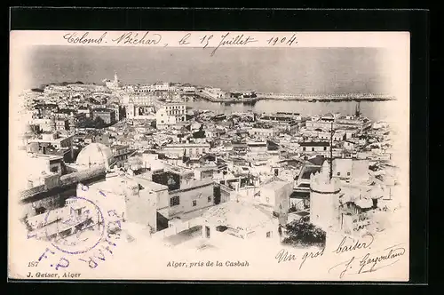 AK Alger, Panorama pris de la Casbah