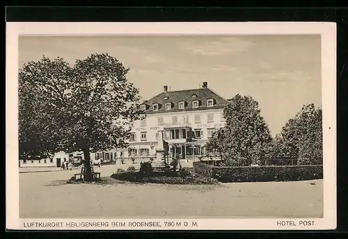 AK Heiligenberg beim Bodensee, Blick auf Hotel Post