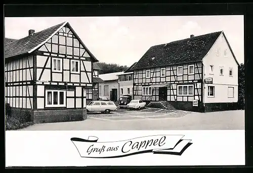 AK Cappel, Gasthaus Carle, Ronhäuser Strasse 4