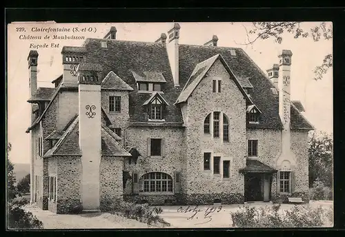 AK Clairefontaine, château de Maubuisson, facade est