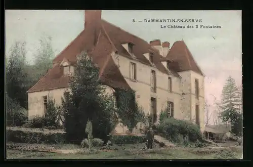 AK Dammartin-en-Serve, le Chateau des 3 Fontaines