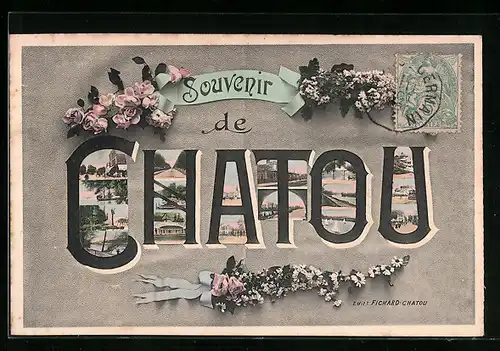 AK Chatou, Fotocollage