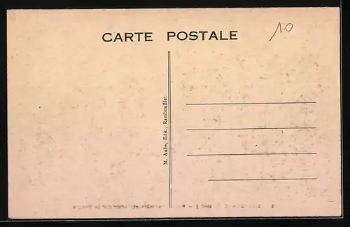 AK Bourdonné, vue d`ensemble et Lavoir sur la Vesgre