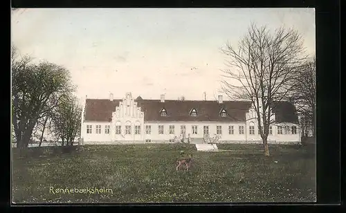 AK Ronnebaeksholm, Blick auf Gebäude