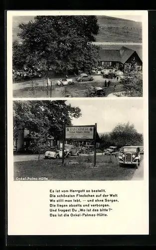 AK Lippoldsberg /Weser, Gaststätte Onkel-Palms-Hütte