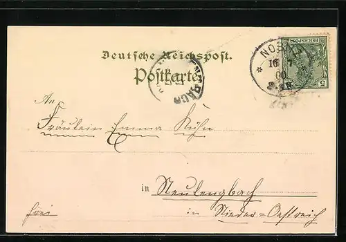 AK Nobitz, Kirche, Gebäudeansicht, Uferpartie