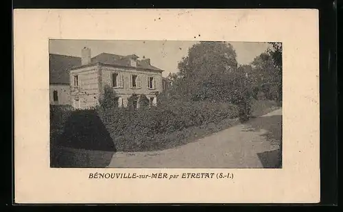 AK Benouville-sur-Mer /Etretat, Blick auf Gebäude