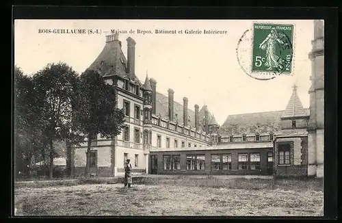 AK Bois-Guillaume, Maison de Repos, Batiment et Galerie Interieure