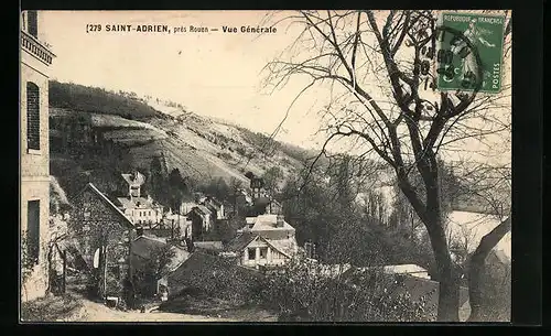 AK Saint-Adrien /Rouen, Vue Générale