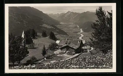 AK Mösern, Tiefblick in das Inntal