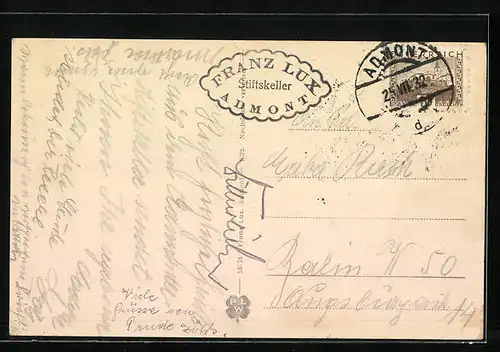 AK Admont, Gasthaus Admonter Stiftskeller