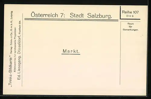 AK Salzburg, Es ist Markttag