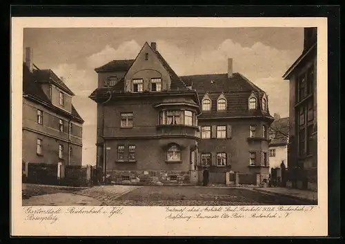 AK Reichenbach i. Vgtl., Gartenstadt-Reichenbach, Rosenplatz