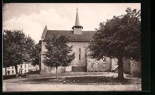 AK Puy-Malsignat, La Place et l`Eglise