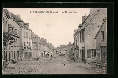 AK Bellegarde, La Grande Rue
