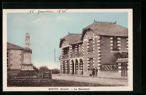 AK Bététe, Le Monument