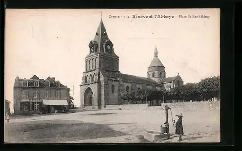 AK Bénévent-l`Abbaye, Place St-Barthelemy