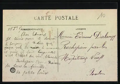 AK Aubusson, Rue Franche