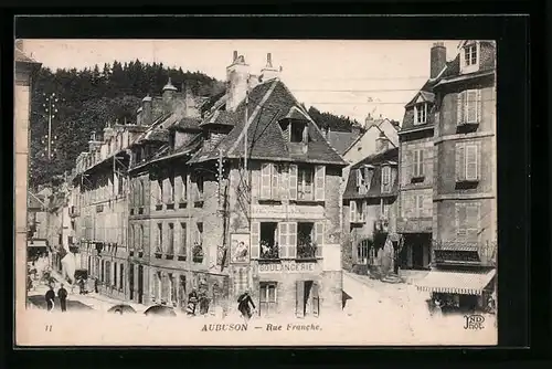 AK Aubusson, Rue Franche, Boulangerie