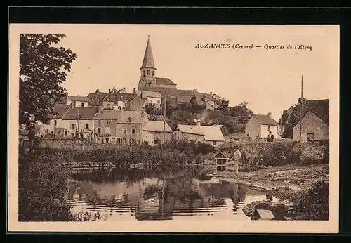 AK Auzances, Quartier de l`Etang