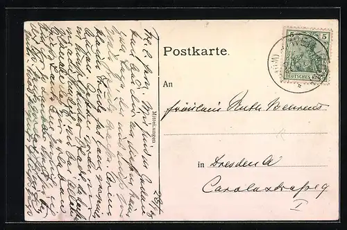 Künstler-AK Leonberg, Stadthalle, Landtagsgebäude, Rathhaus, Wappen