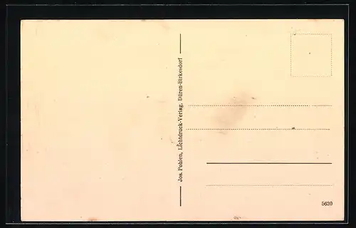 AK Pronsfeld, Kaufhaus Faber-Holper, Kirche